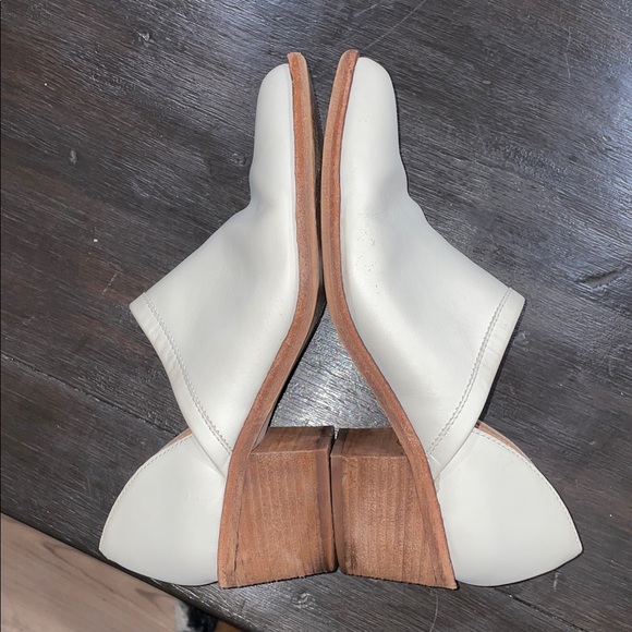 Madewell White Leather Loafers - Picture 5 of 8